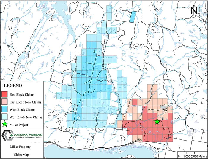 Miller Property Claim Map (April 3, 2017)