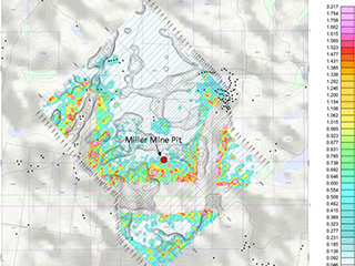 East Block and Miller Mine VTEM