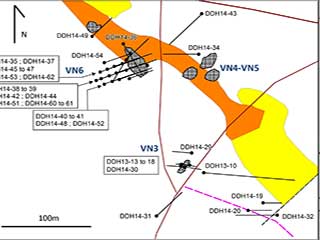 Diamond Drill Hole Location Maps